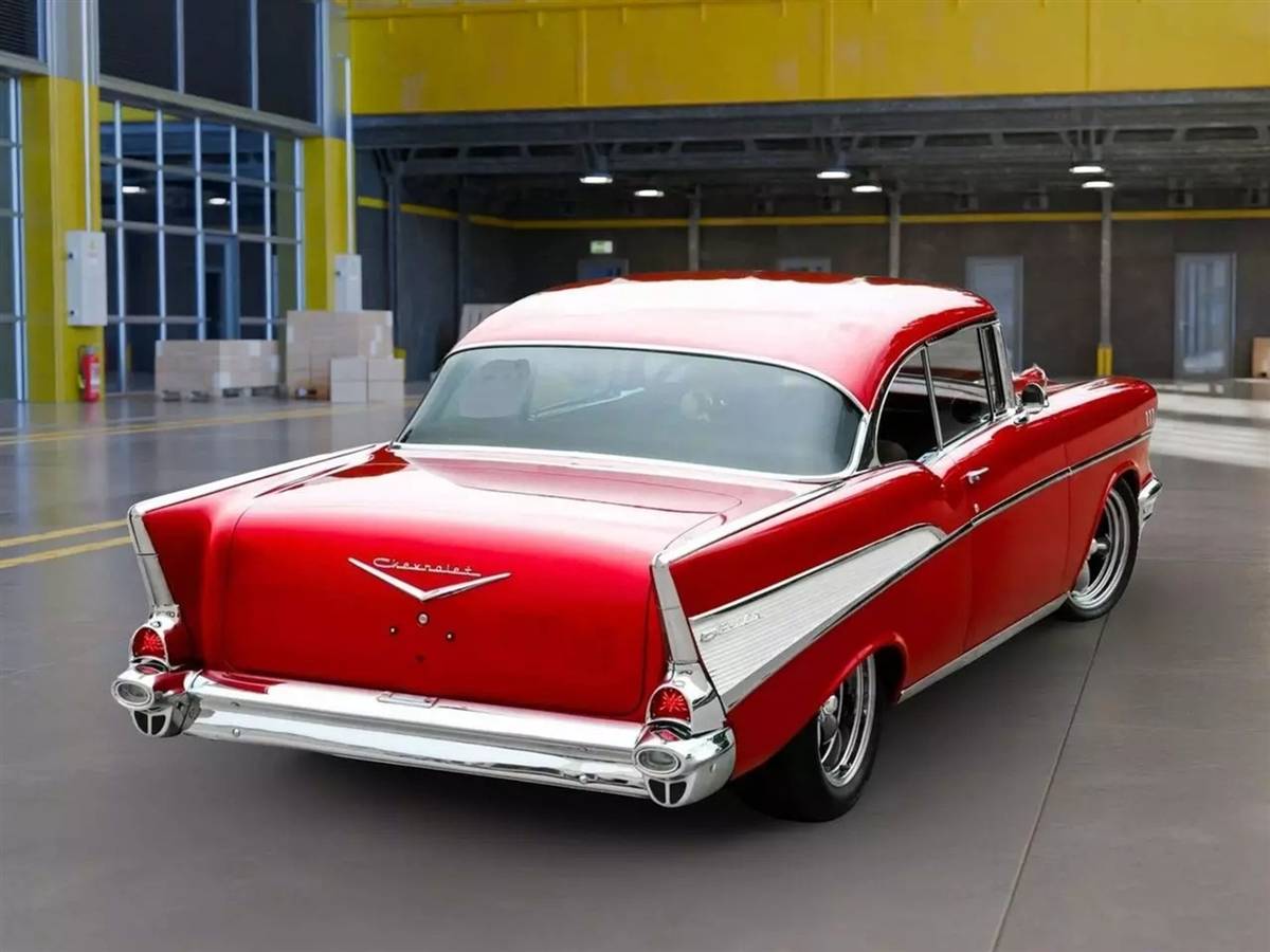 Chevrolet-Bel-air-1957-red-10