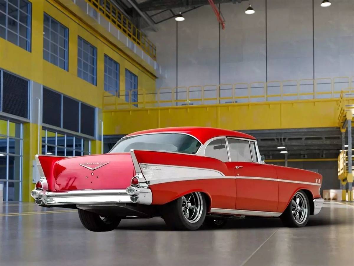 Chevrolet-Bel-air-1957-red-11