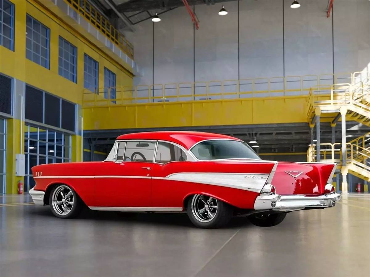 Chevrolet-Bel-air-1957-red-6