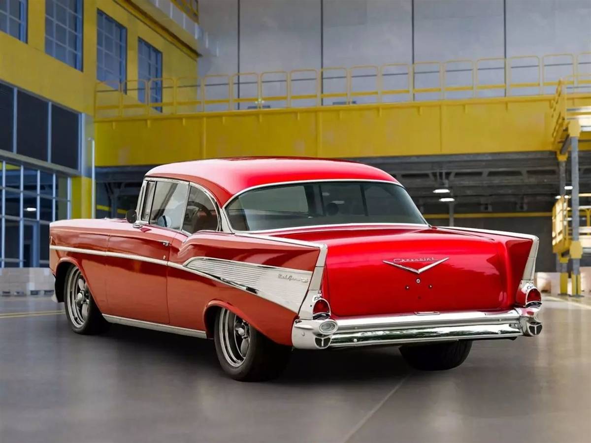 Chevrolet-Bel-air-1957-red-8