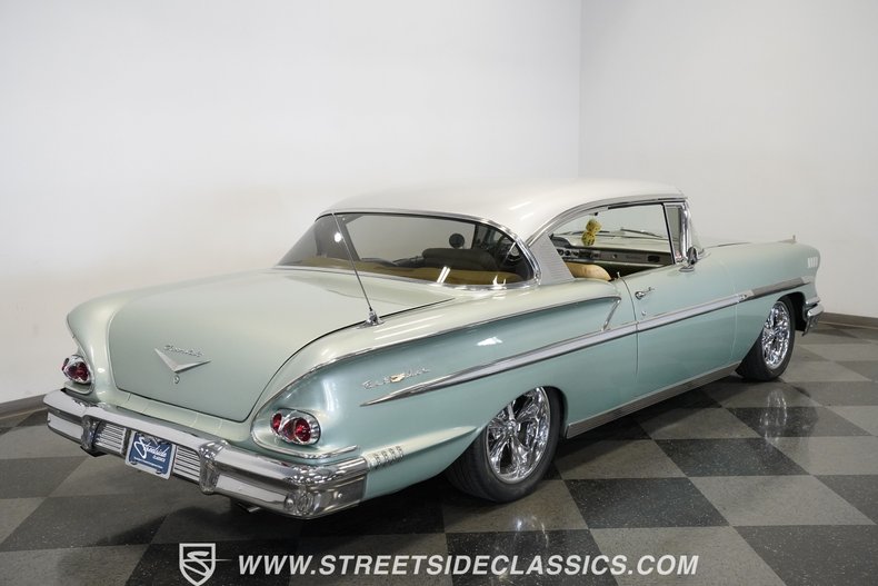 Chevrolet-Bel-air-1958-Mosberg-green-Tan-14