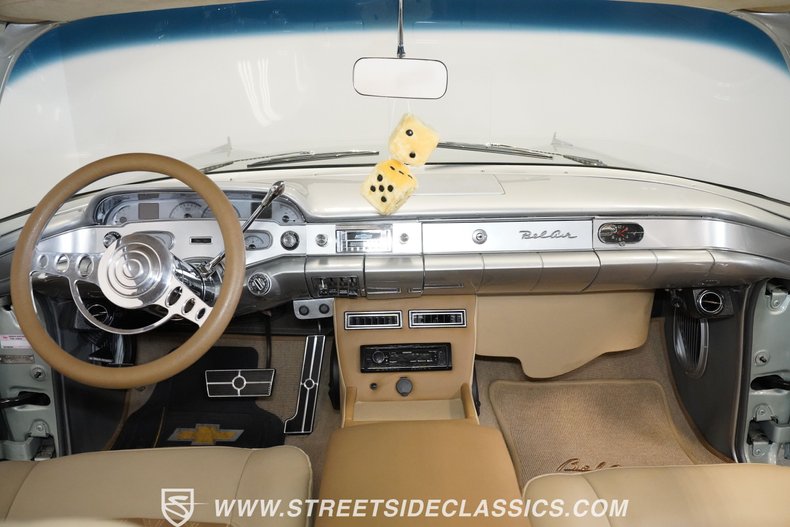 Chevrolet-Bel-air-1958-Mosberg-green-Tan-39