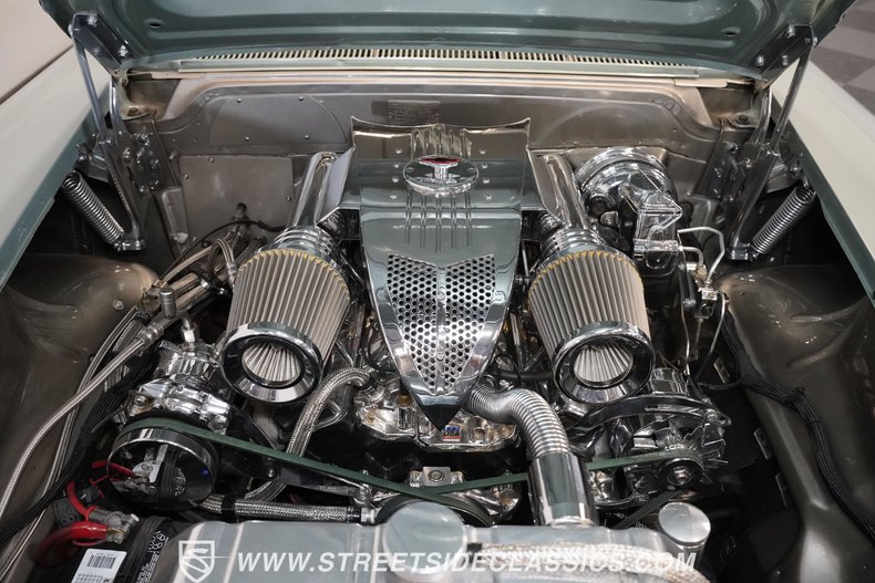 Chevrolet-Bel-air-1958-Mosberg-green-Tan-47