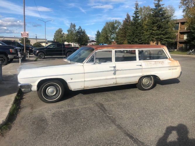 Chevrolet-Bel-air-1964-White