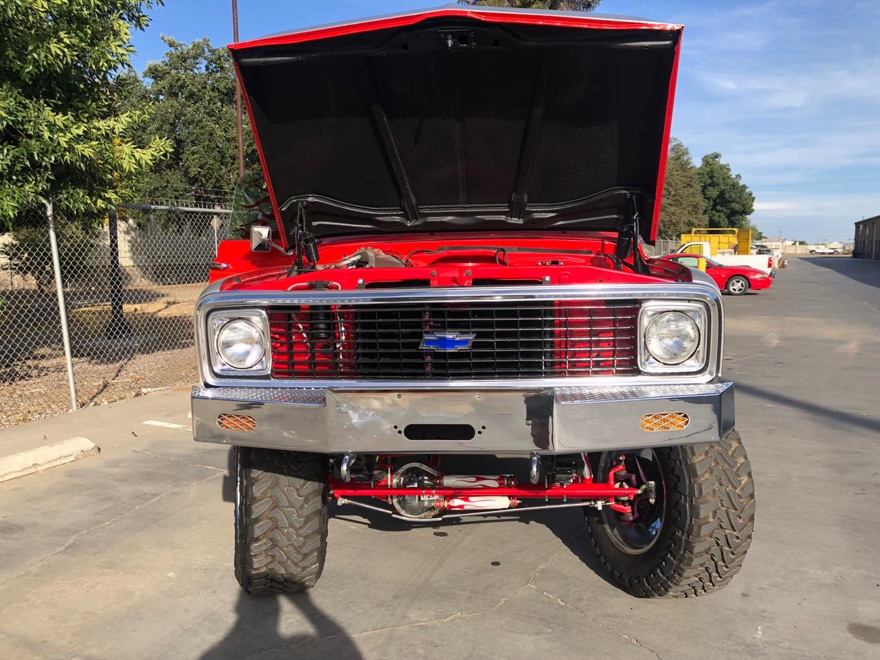 Chevrolet-Blazer-1971-Red-Gray-1