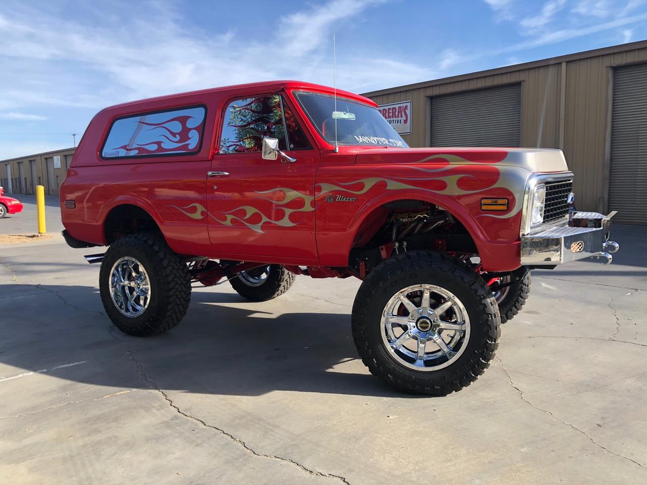 Chevrolet-Blazer-1971-Red-Gray-10
