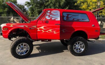 Chevrolet-Blazer-1971-Red-Gray-2