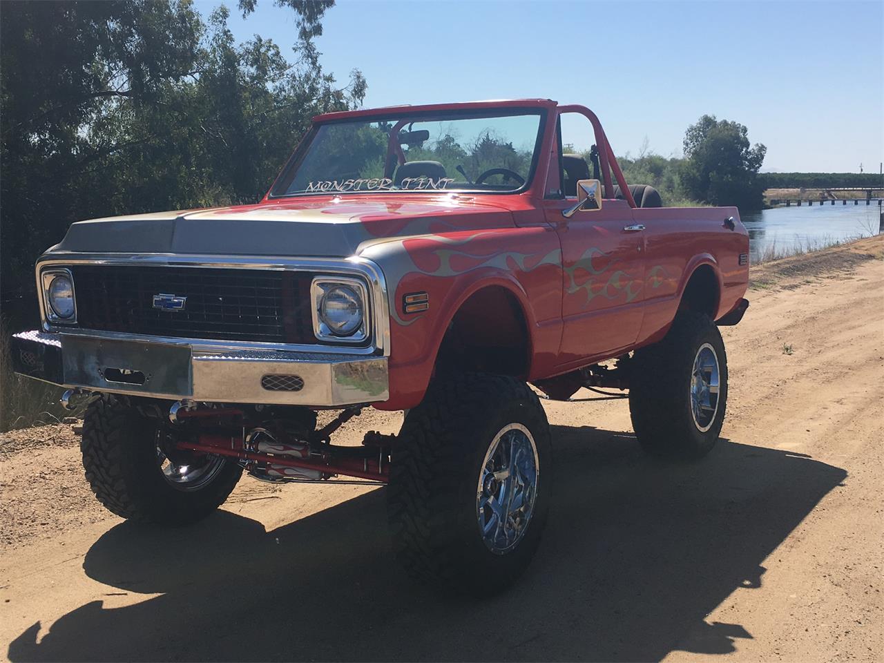 Chevrolet-Blazer-1971-Red-Gray-3