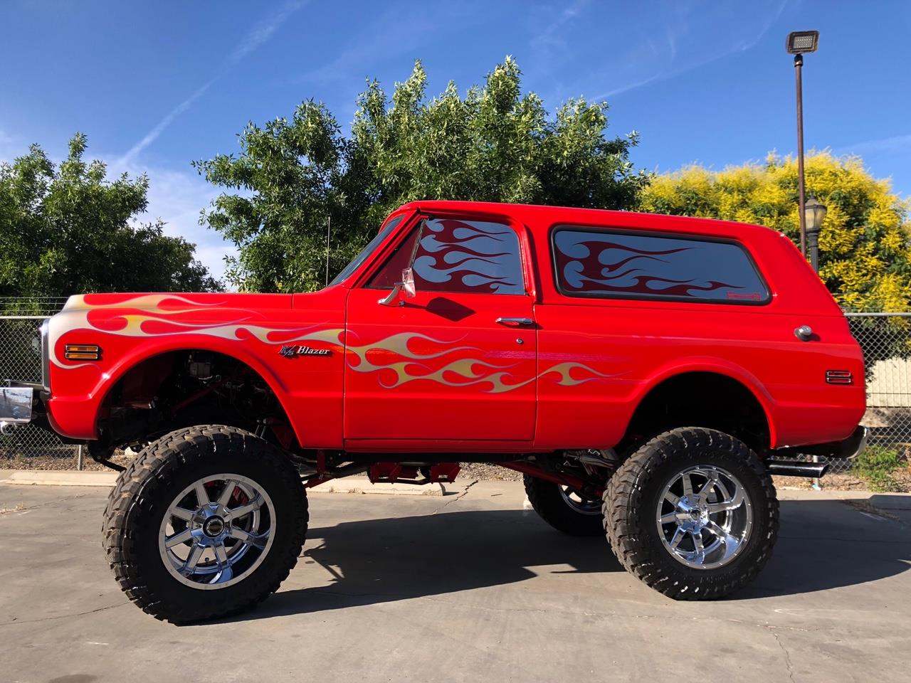 Chevrolet-Blazer-1971-Red-Gray-5