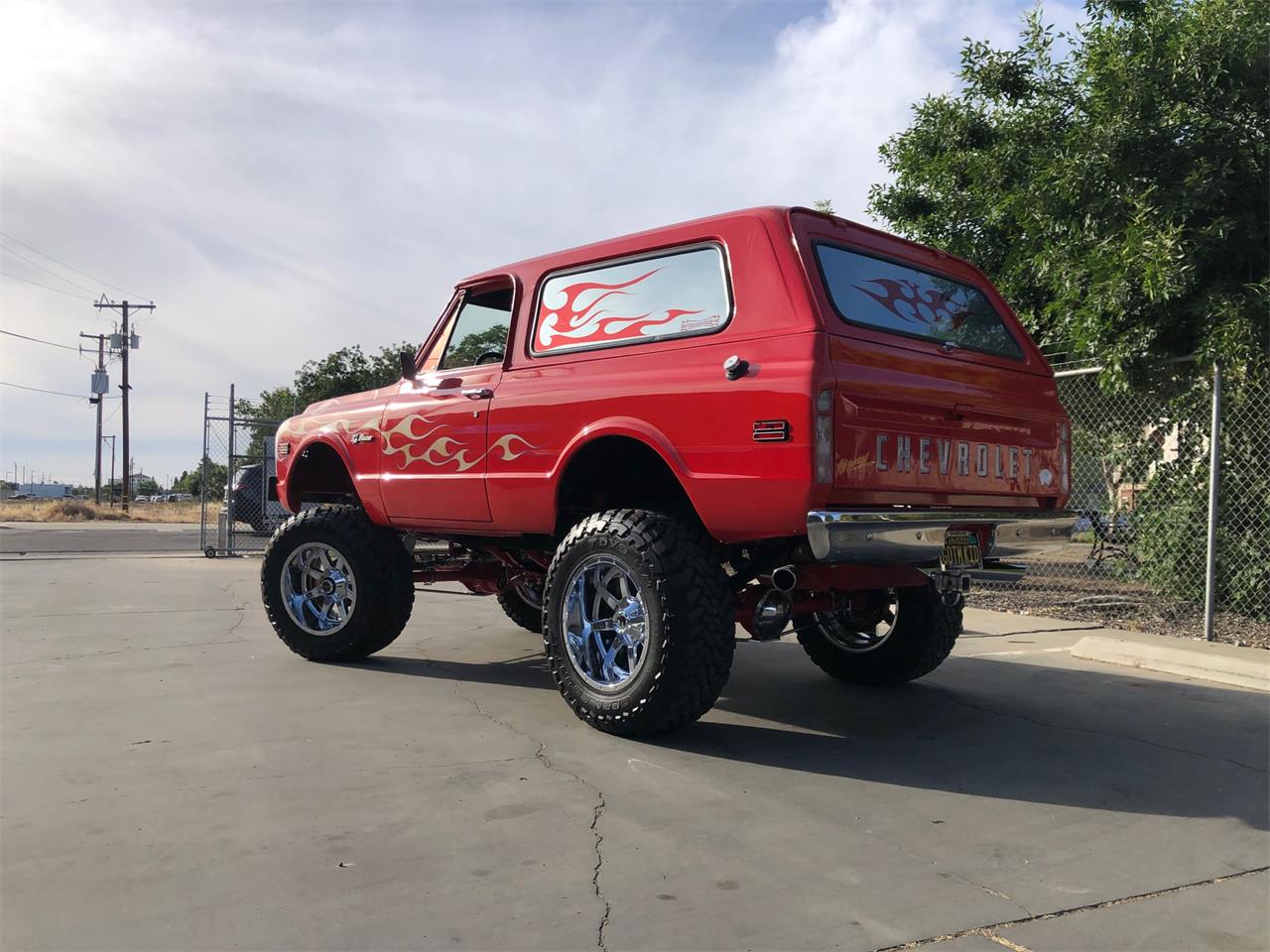 Chevrolet-Blazer-1971-Red-Gray-6