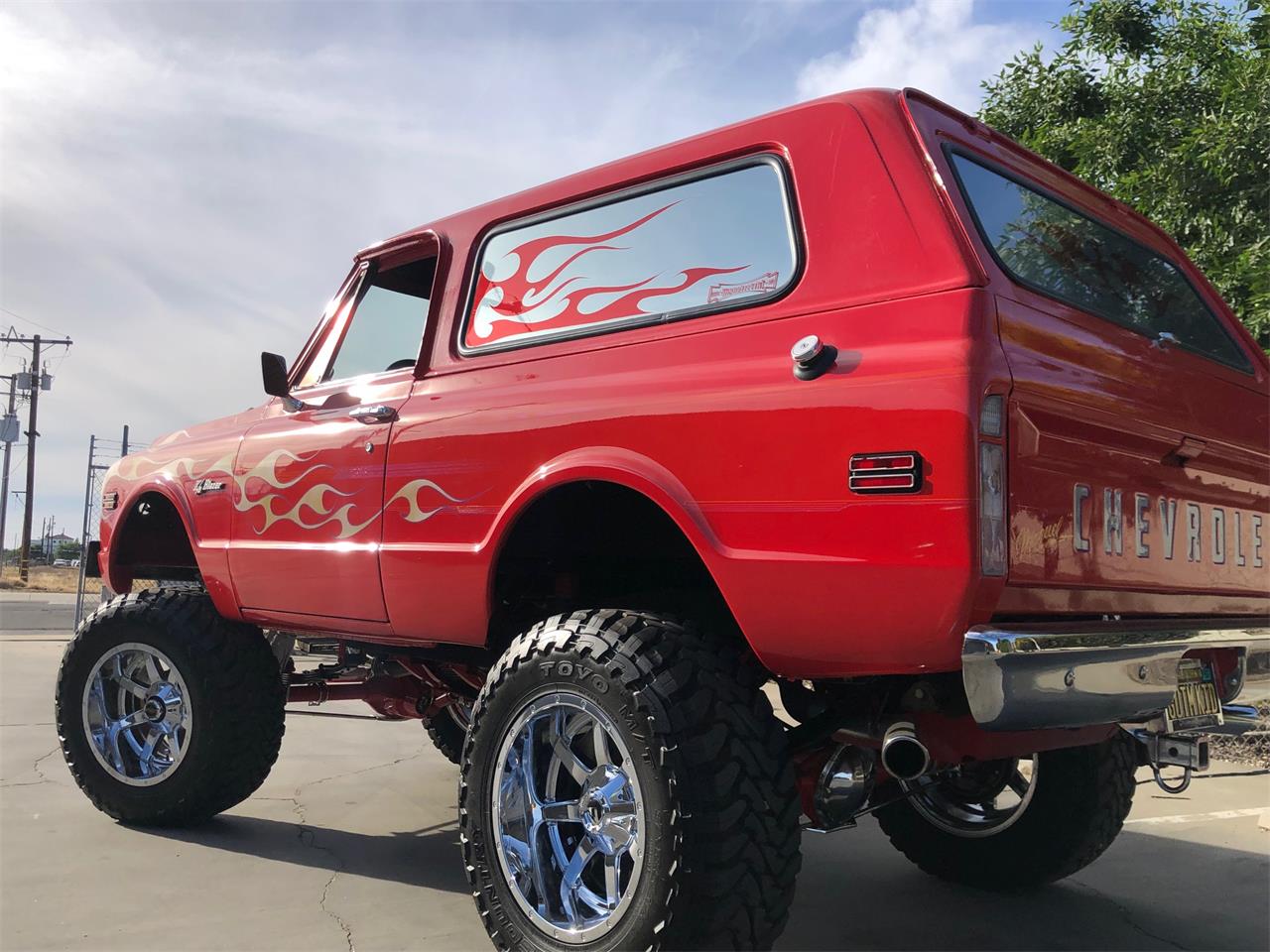 Chevrolet-Blazer-1971-Red-Gray-7