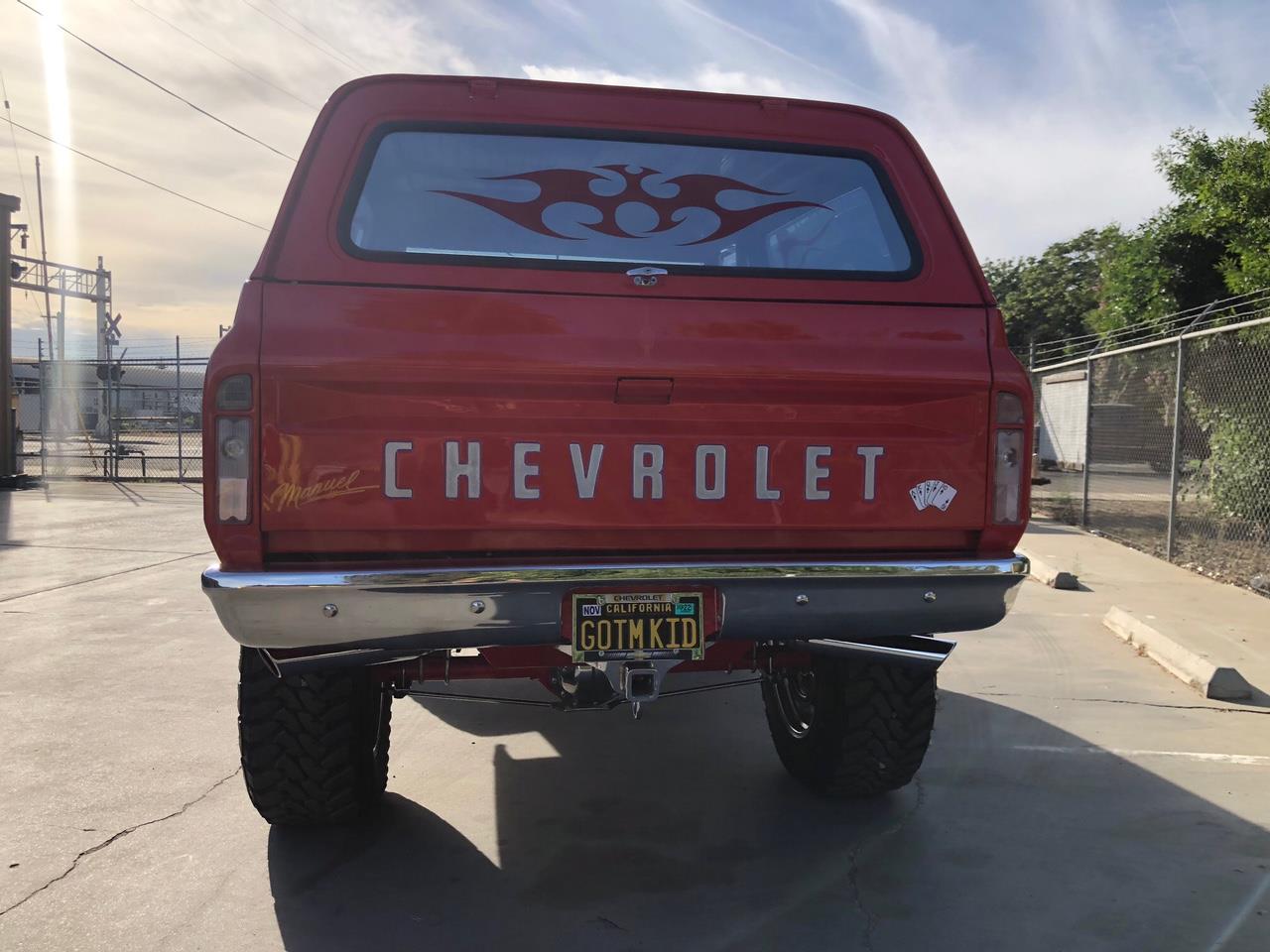 Chevrolet-Blazer-1971-Red-Gray-8