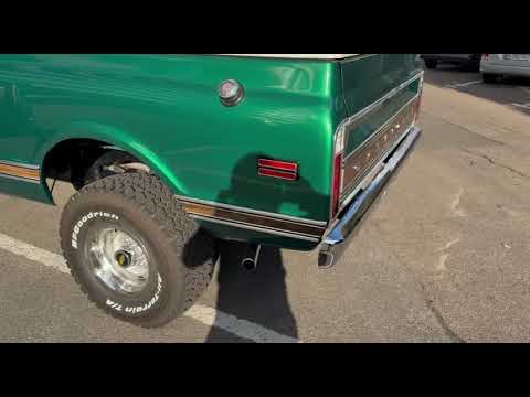 Chevrolet-Blazer-1972-Green-Beige-1