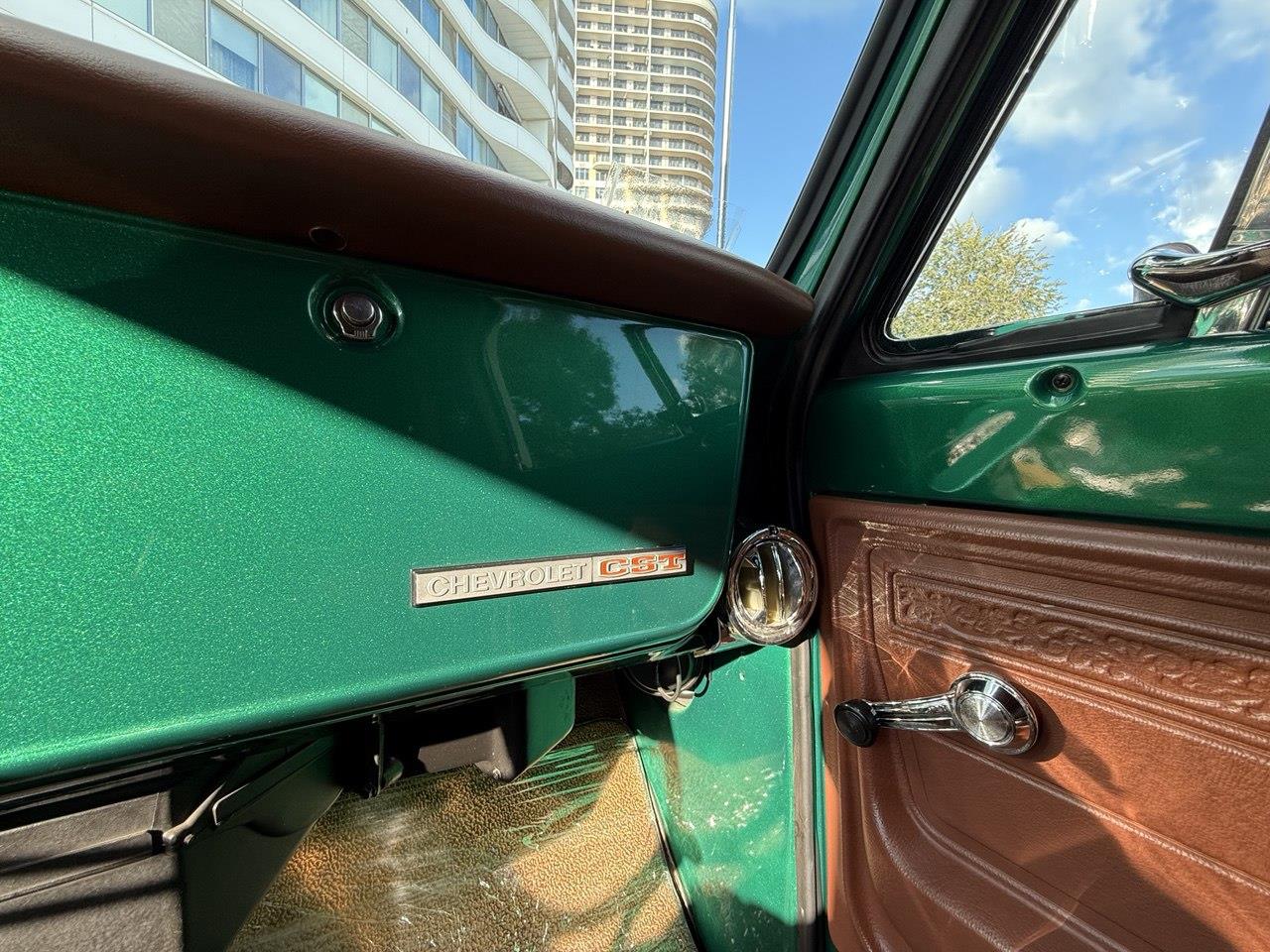 Chevrolet-Blazer-1972-Green-Beige-14
