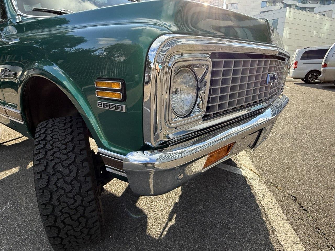 Chevrolet-Blazer-1972-Green-Beige-3