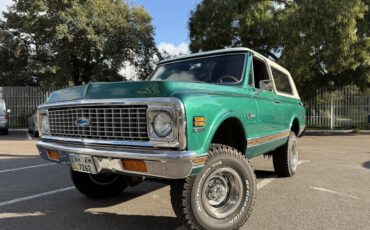 Chevrolet-Blazer-1972-Green-Beige