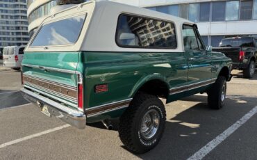 Chevrolet-Blazer-1972-Green-Beige-4