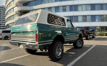 Chevrolet-Blazer-1972-Green-Beige-5