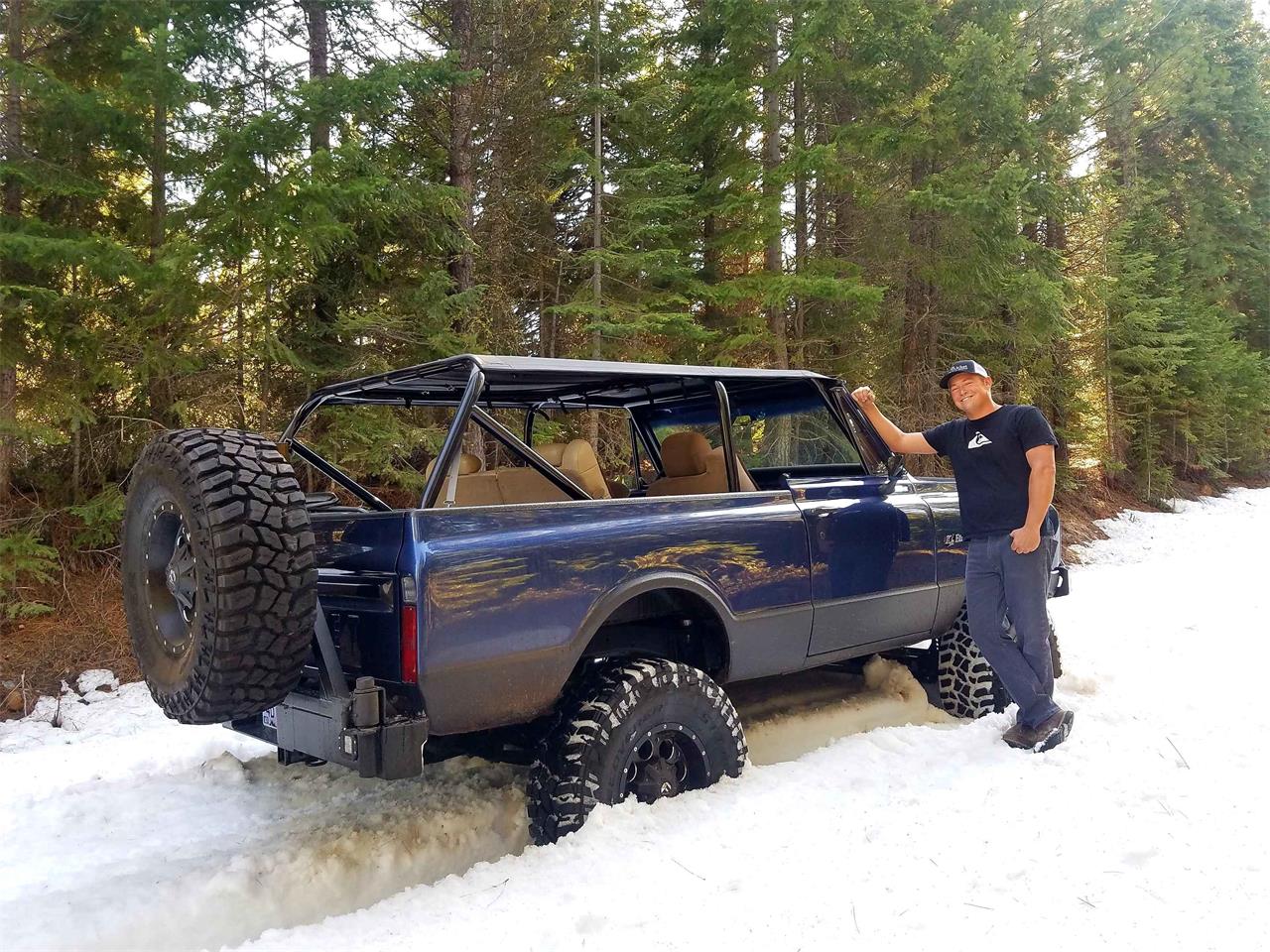 Chevrolet-Blazer-1972-Metallic-Blue-Black-14