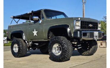 Chevrolet-Blazer-1973-Army-Green-Black-3