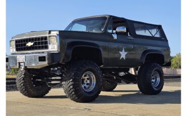 Chevrolet-Blazer-1973-Army-Green-Black