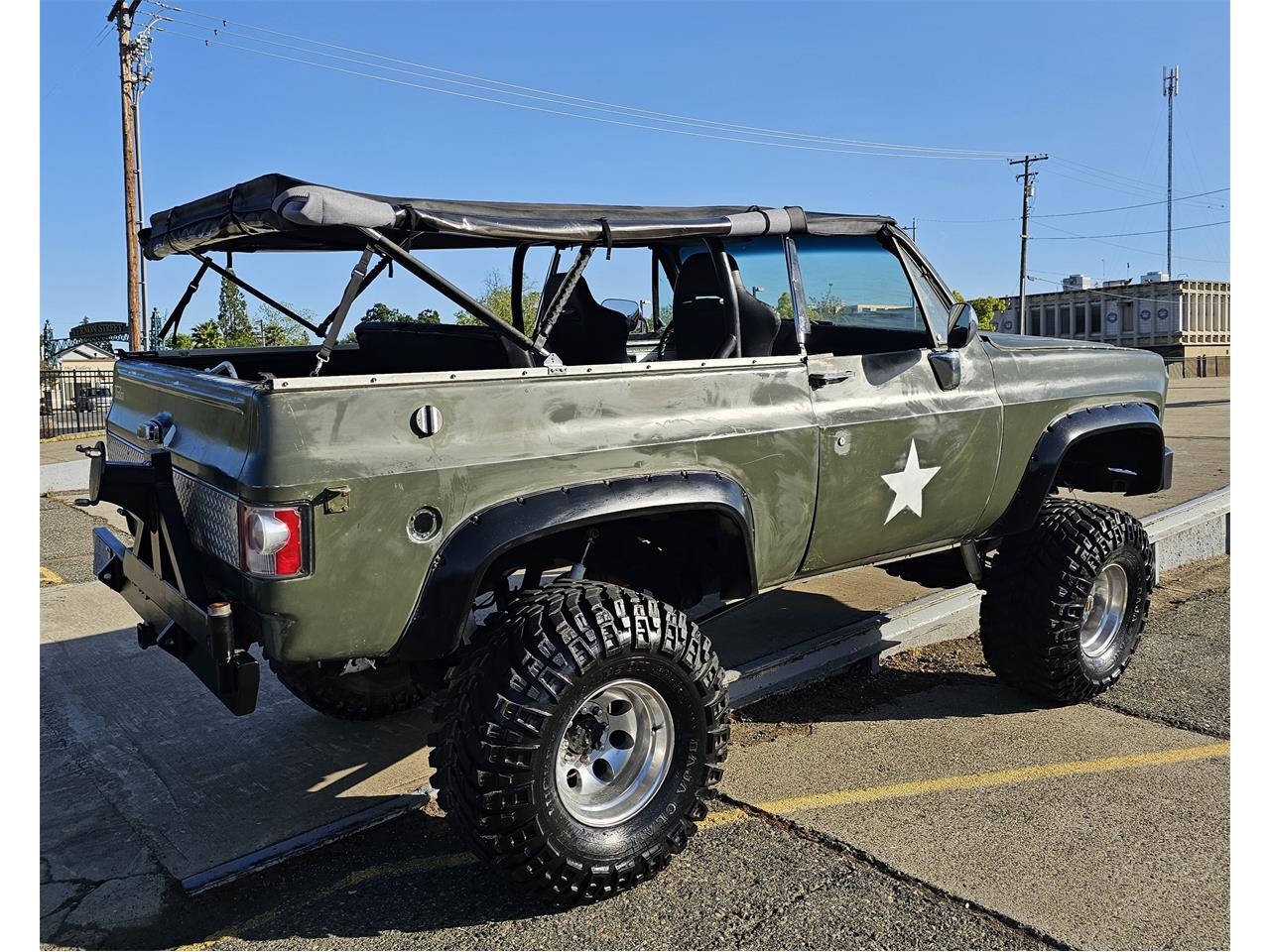 Chevrolet-Blazer-1973-Army-Green-Black-6