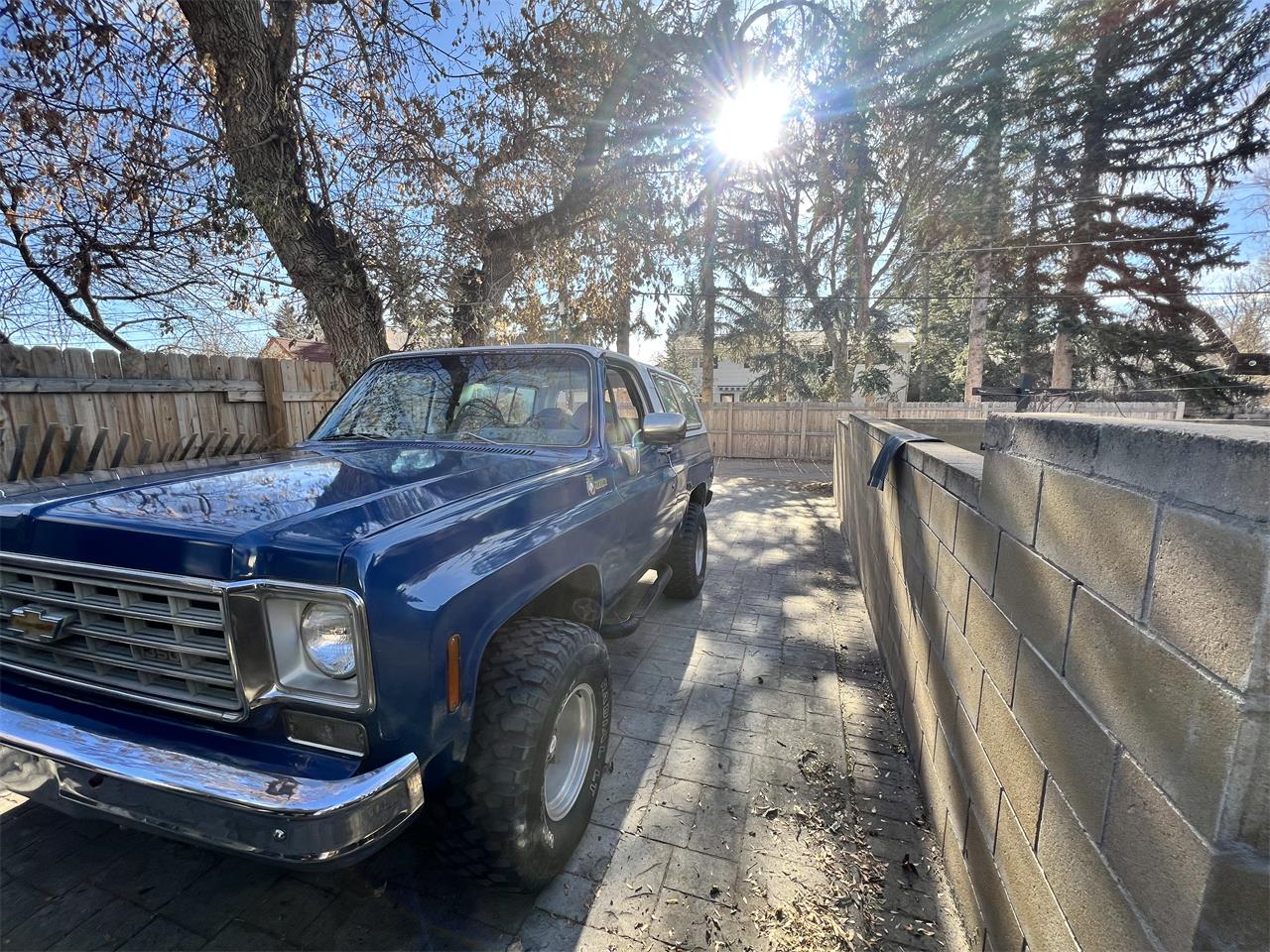 Chevrolet-Blazer-1975-Blue-Greyblue-5