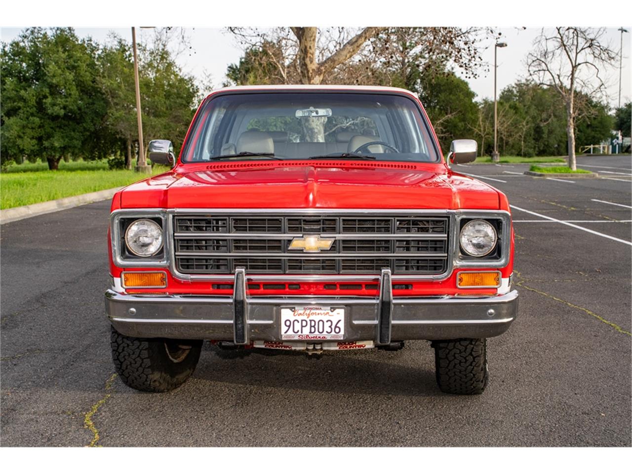 Chevrolet-Blazer-1975-Redwhite-2-tone-Tan-8