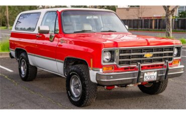 Chevrolet-Blazer-1975-Redwhite-2-tone-Tan-88