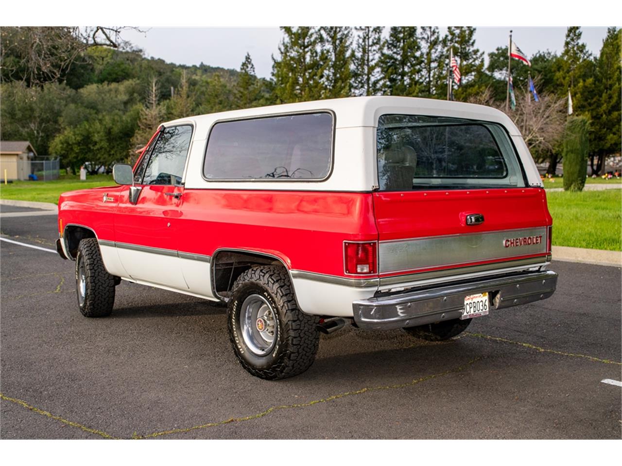 Chevrolet-Blazer-1975-Redwhite-2-tone-Tan-89