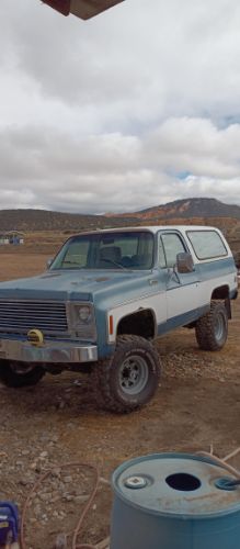 Chevrolet-Blazer-1979-Blue-Cream-1