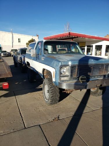 Chevrolet-Blazer-1979-Blue-Cream-4