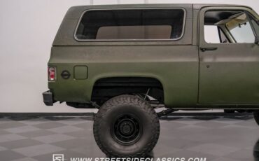 Chevrolet-Blazer-1979-Olive-Drab-Green-Tan-10