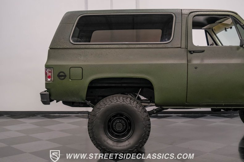 Chevrolet-Blazer-1979-Olive-Drab-Green-Tan-10