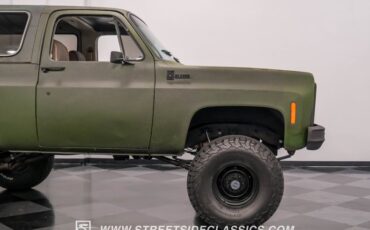 Chevrolet-Blazer-1979-Olive-Drab-Green-Tan-13