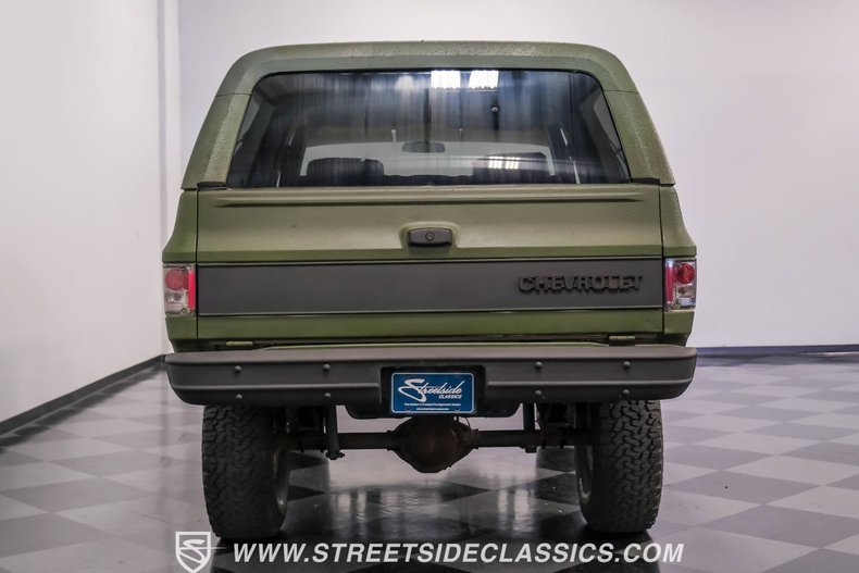 Chevrolet-Blazer-1979-Olive-Drab-Green-Tan-15