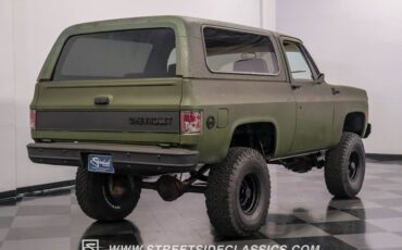 Chevrolet-Blazer-1979-Olive-Drab-Green-Tan-16