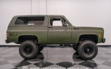 Chevrolet-Blazer-1979-Olive-Drab-Green-Tan-17