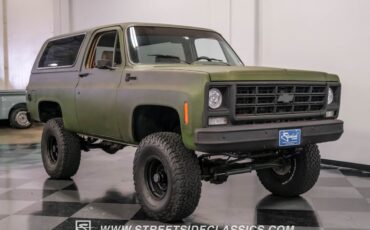 Chevrolet-Blazer-1979-Olive-Drab-Green-Tan-19