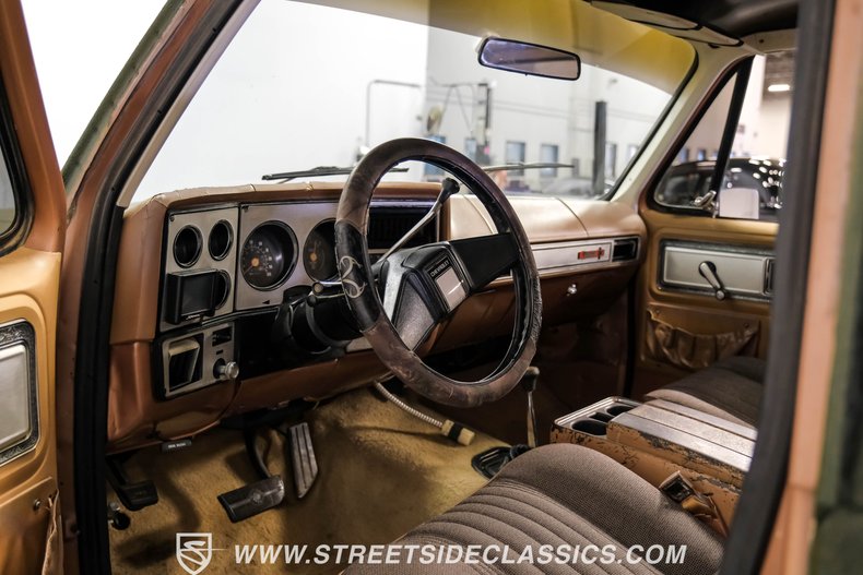 Chevrolet-Blazer-1979-Olive-Drab-Green-Tan-2