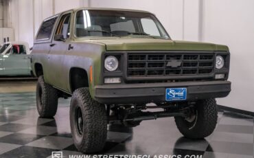 Chevrolet-Blazer-1979-Olive-Drab-Green-Tan-20
