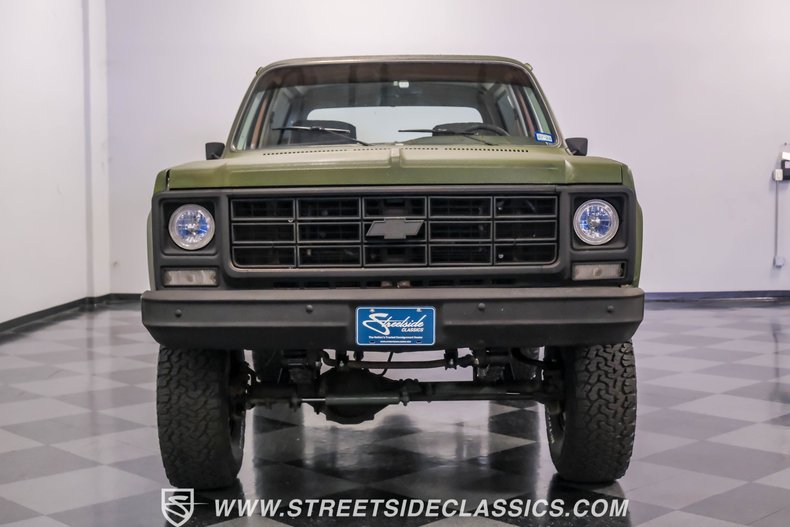 Chevrolet-Blazer-1979-Olive-Drab-Green-Tan-21