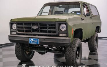 Chevrolet-Blazer-1979-Olive-Drab-Green-Tan-22