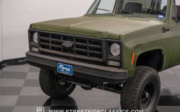 Chevrolet-Blazer-1979-Olive-Drab-Green-Tan-23