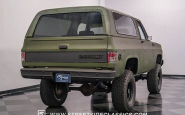 Chevrolet-Blazer-1979-Olive-Drab-Green-Tan-29