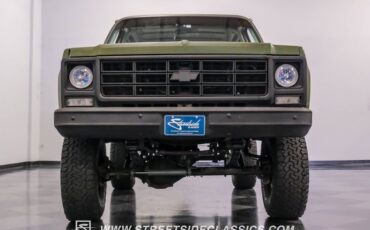 Chevrolet-Blazer-1979-Olive-Drab-Green-Tan-30