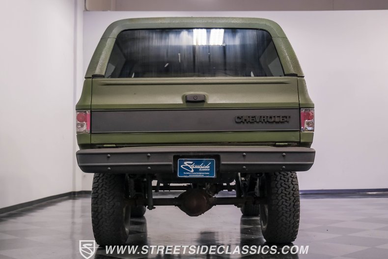 Chevrolet-Blazer-1979-Olive-Drab-Green-Tan-31