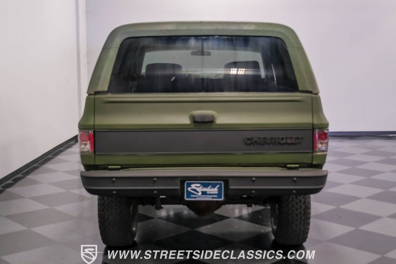 Chevrolet-Blazer-1979-Olive-Drab-Green-Tan-33