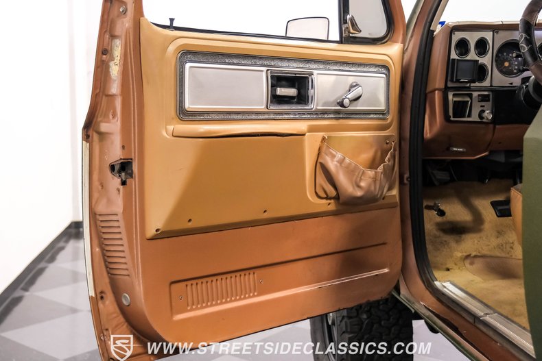 Chevrolet-Blazer-1979-Olive-Drab-Green-Tan-42