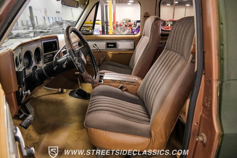 Chevrolet-Blazer-1979-Olive-Drab-Green-Tan-43